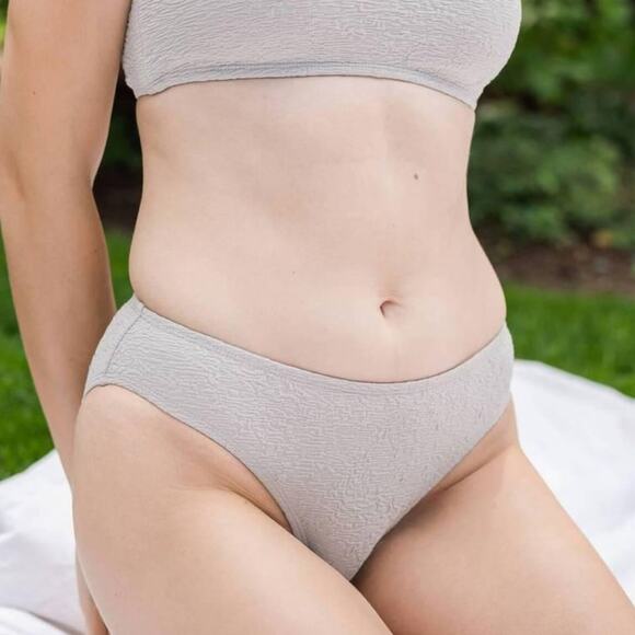 Andie The Bikini Bottom in Dove Terra - Picture 7 of 9